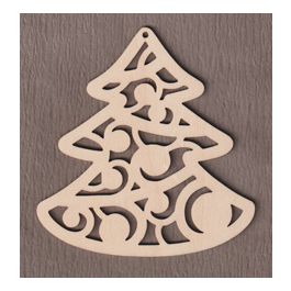 Laser Cut Wood Shapes in Canada-Laser Cut Shapes- Christmas Ornaments ...