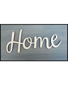 WS1352 Home Sign 8" wide x 3 3/8" tall
