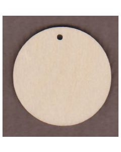 WT1345-1 Circle With 1 Hole-2" circle