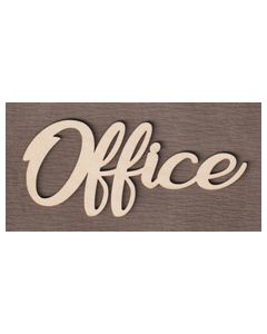 WS1362 Office Sign 8" wide x 3 3/8" tall