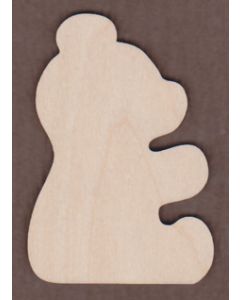 WT1032-Laser cut Teddy Bear