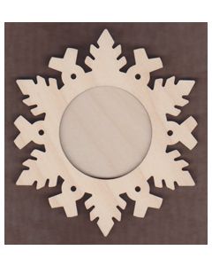 WT1116-Tundra Snowflake 2 piece Frame Kit-4 1/2" tall
