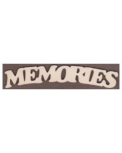 WT2048-Laser cut Memories Sign