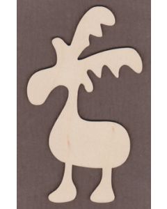 WT9480 Whimsical Reindeer-1 1/2" tall x 7/8" wide