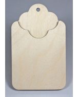 WT2590-Laser cut 3 Piece Gift Card Holder-Plain