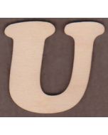 Laser cut Letter U