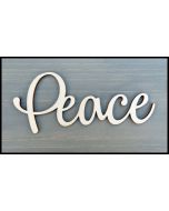 WS2202 Peace Sign 8" wide x 3 3/8" tall