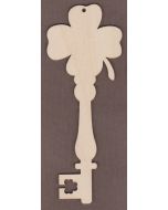 WT2743-Decorative Key-Shamrock