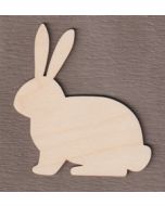 WT5020-1 Sitting Easter Bunny  2" tall x 1 7/8" wide