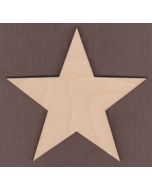 WT1312-Laser cut Sheriff Star-3"