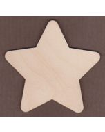 WT1285-Laser cut Round Country Star