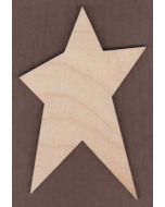 WT1306-Laser cut Primitive Star-6"
