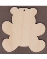 WT1960-Laser cut Teddy Bear Ornament