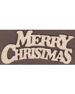 WT2063-Laser cut Merry Christmas Sign