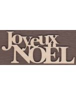 WT2080-Laser cut Joyeux Noel Sign