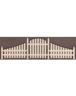 WT2240-Laser cut Gate with Fence 3 Piece Kit-Small