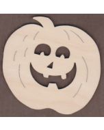 WT2291-Laser cut Pumpkin Face