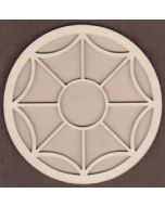 WT1884-Laser cut Scalloped Window 2 Piece Frame Kit