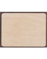 WT2377-Laser cut Rectangle-Round Corner