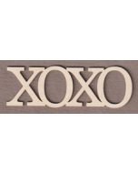 WS3000 XOXO Plain Sign 6" wide x 2" tall