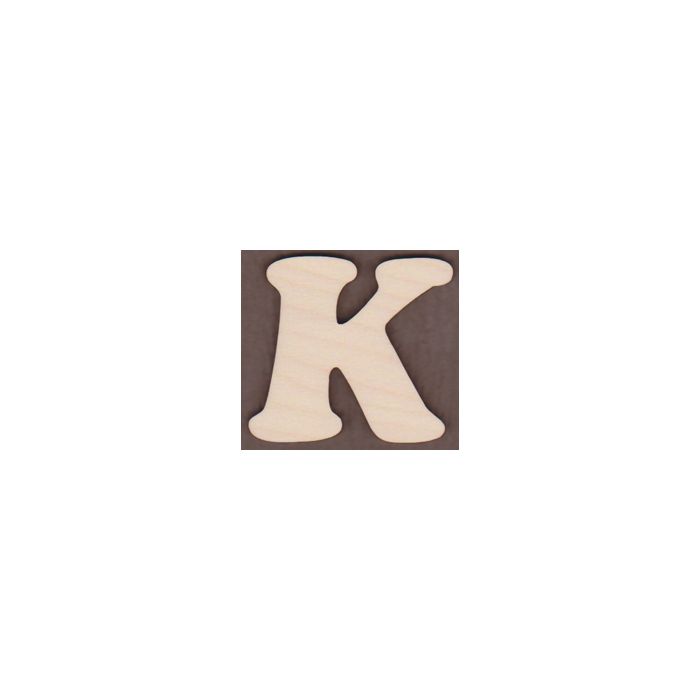 Laser cut Letter K