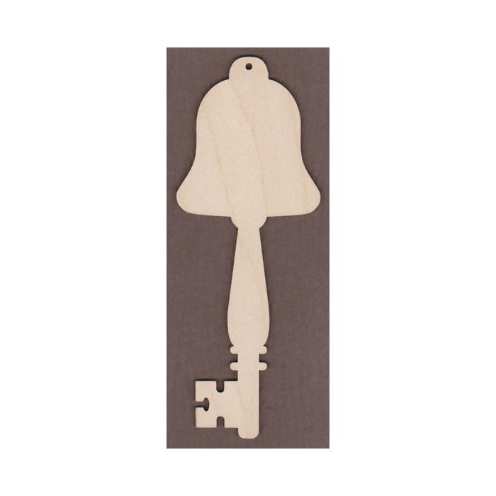 WT2719-Laser cut Decorative Key-Christmas Bell