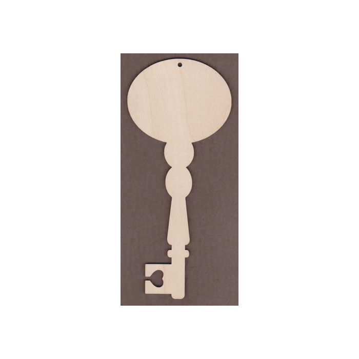 WT2723-Decorative Key-Oval Top
