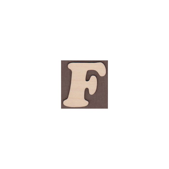 Laser cut Letter F