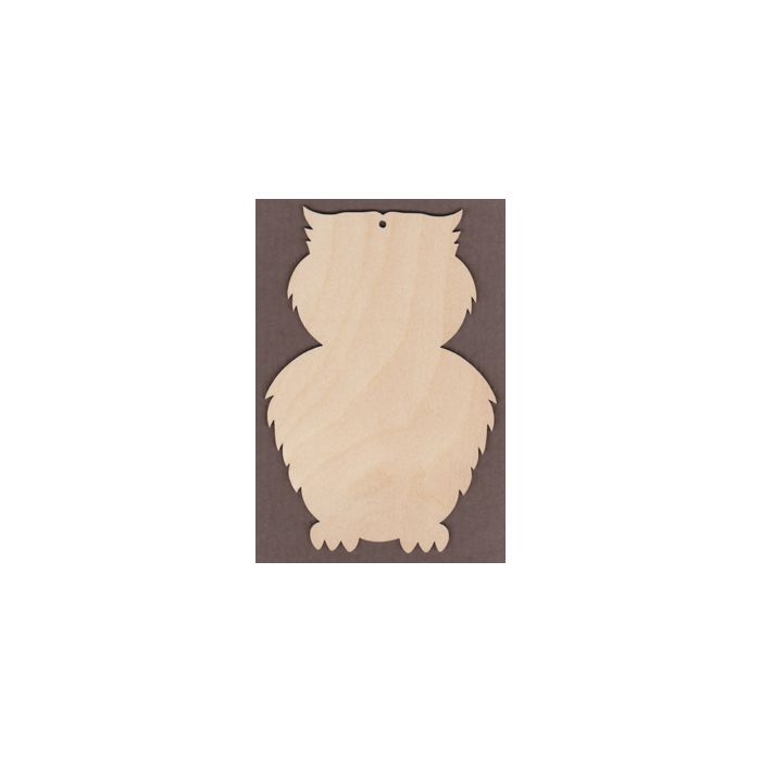 WT9191-Laser cut Furry Owl-3