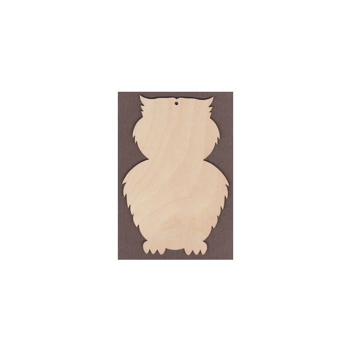 WT9193-Laser cut Furry Owl-5