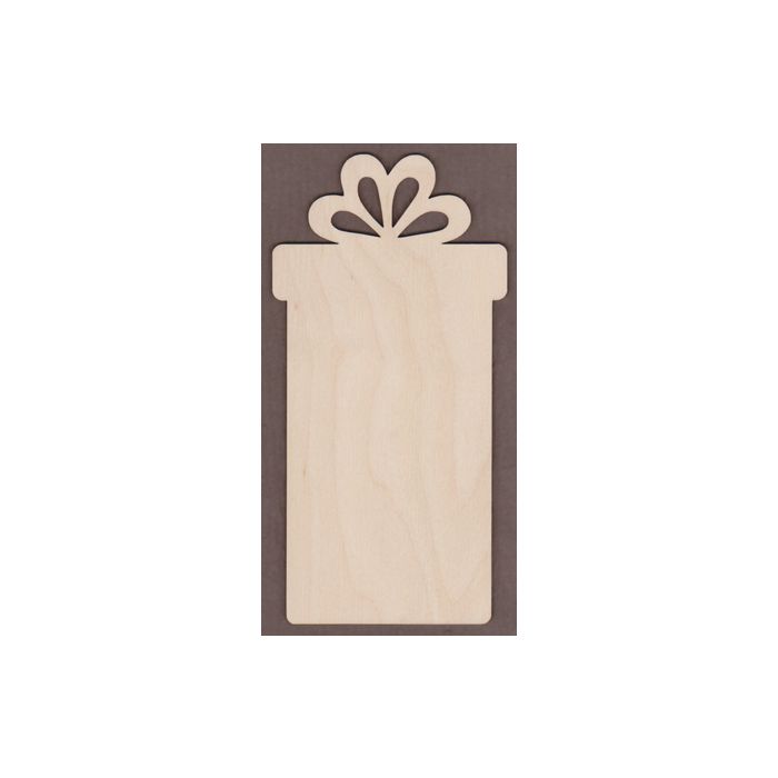 WT9386-Tall Gift Box Ornament-2 1/2