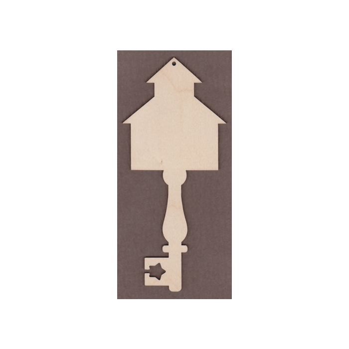 WT6012-Decorative Key-Country School 3 1/4