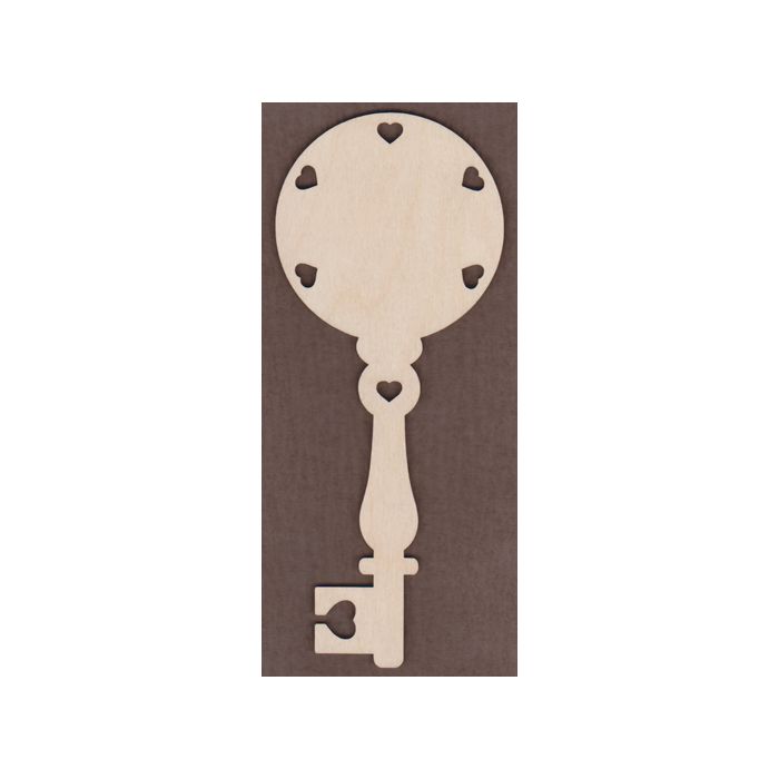 WT2735-Laser cut Decorative Key-Heart Border