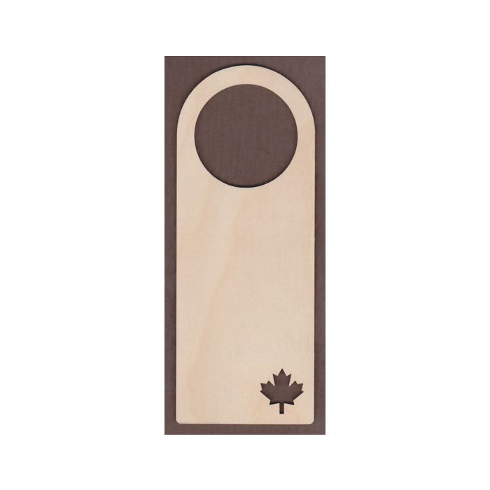 WT1663-Laser cut Door Hanger-Maple Leaf