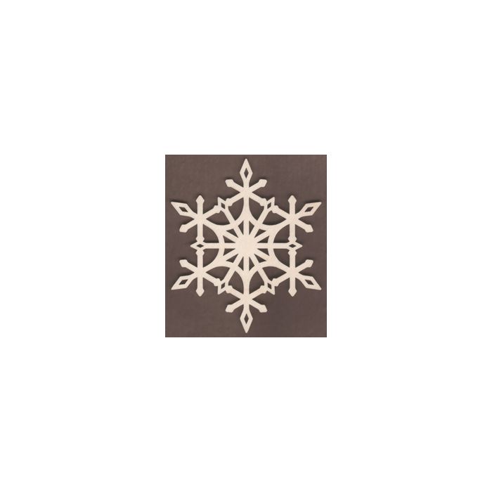 WT1910-Laser cut Diamond Scroll Snowflake