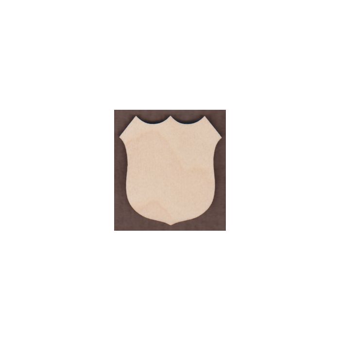 WT2141-Laser cut Shield Plaque