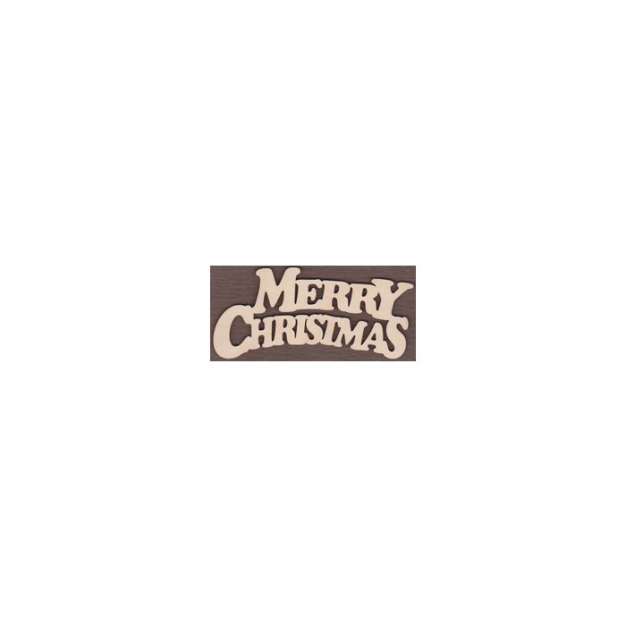 WT2061-Laser cut Merry Christmas Sign