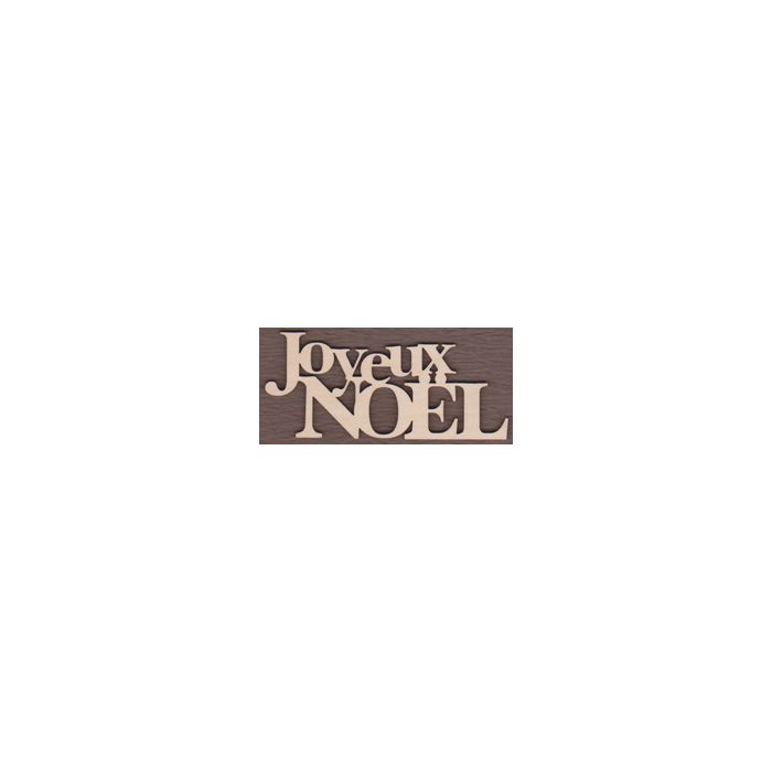 WT2080-Laser cut Joyeux Noel Sign