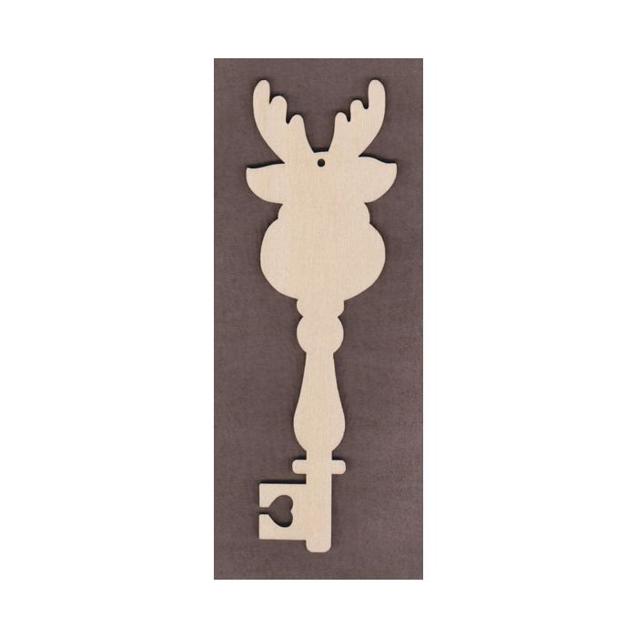 WT2722-1 Decorative Key Reindeer by Jeanne Bobish
